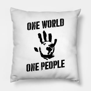 Flag Slashers - One World One People Pillow