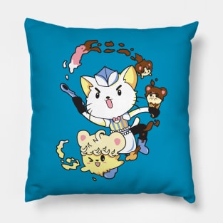 Ice Cream Cat! Pillow