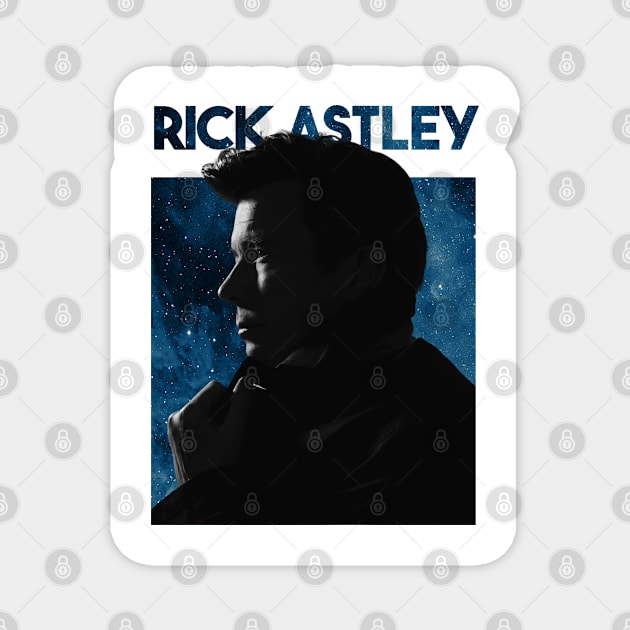 Rick Astley Magnet by instri