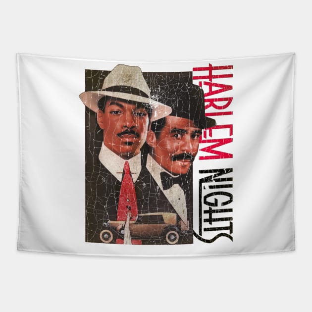 Cracky Vtg Harlem Nights Tapestry by Hat_ers