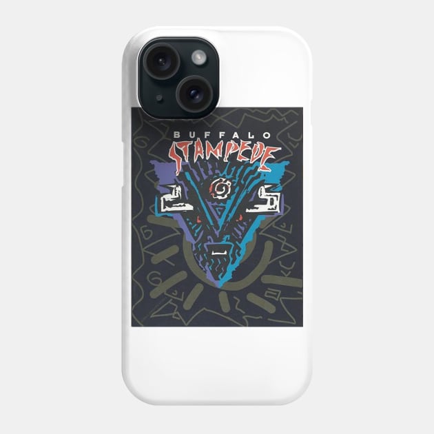 Buffalo Stampede Program Phone Case by DirtyD