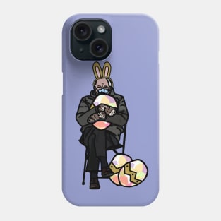 Happy Easter Bunny Ears on Funny Bernie Sanders Phone Case