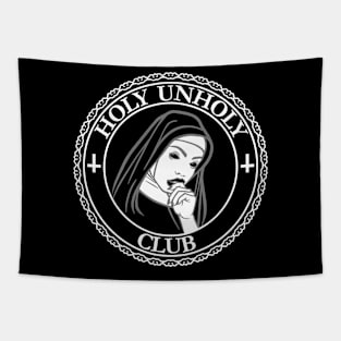 Holy Unholy Club Tapestry