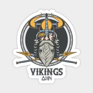 Odin norse god Magnet