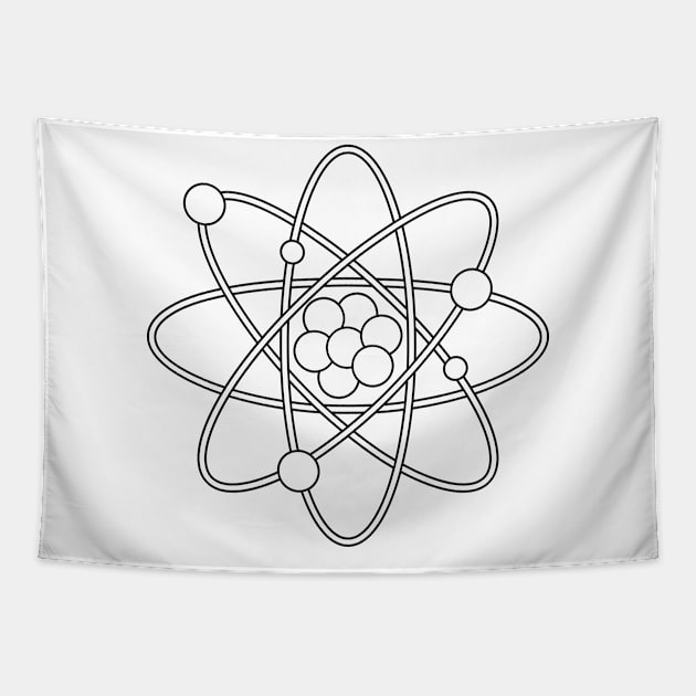 Never Trust An Atom Tapestry by A tone for life