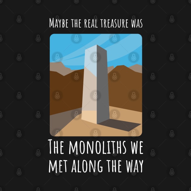 Utah Monolith Meme Maybe The Real Treasure Meme by Huhnerdieb Apparel