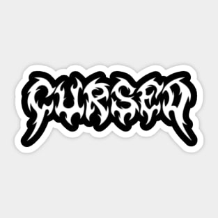 Cursed Emoji: Agony Sticker for Sale by ayliens596