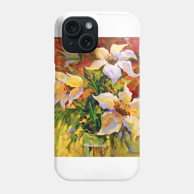 Bouquet of lilies Phone Case by OLHADARCHUKART