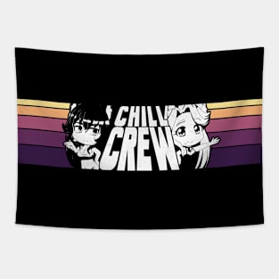 Chill Crew Retro-Vintage 2 Tapestry