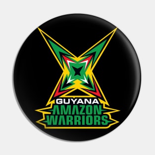 Guyana Amazon Warriors CPL T20 Cricket Pin