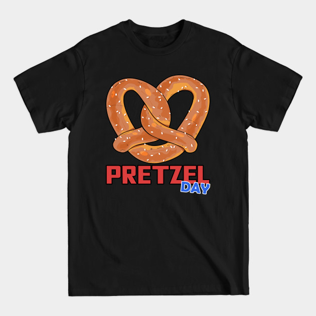 Discover Pretzel Day Snack Food Lover National Pretzel Day T-Shirt