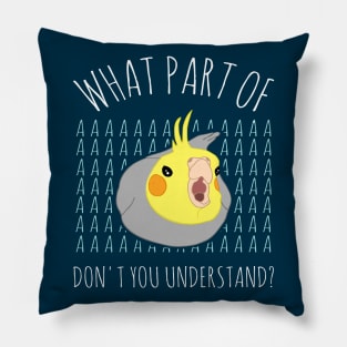 What part of AAAAA don't you understand? Pillow