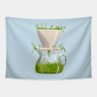 Coffee and Nature Tapestry