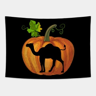 Camel in pumpkin Tapestry