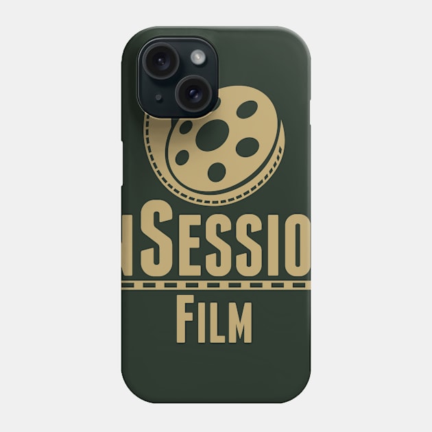 InSession Film Gold Logo Phone Case by InSession Film