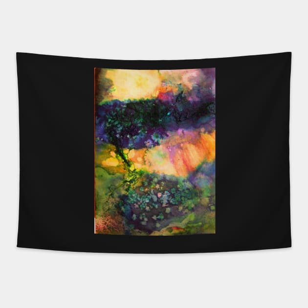 Alchemical Tree Tapestry by Alchemia