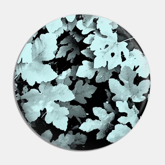 Fallen leaves, light blue pale-blue, grey, fall, autumn, leaves, pattern, leaf, botanical, xmas, christmas, spring, holidays, summer, Pin by PrintedDreams