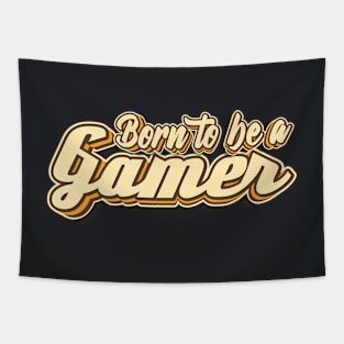 Born to Game typography Tapestry