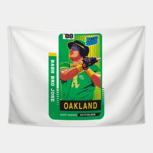 Jose Canseco rated rookie tee t-shirt Tapestry