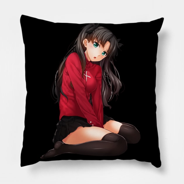 Tohsaka Rin Pillow by Venandeu