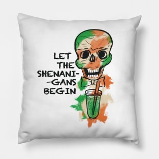 Shenanigans begin Pillow