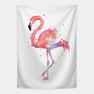 Flamingo Watercolor Tapestry