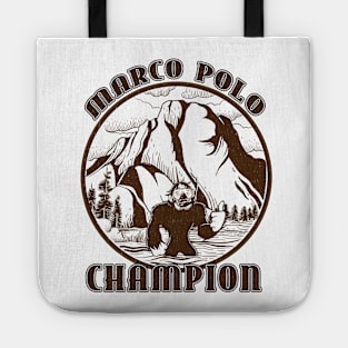 Vintage Worn Marco Polo Hide and Seek Champion Tote