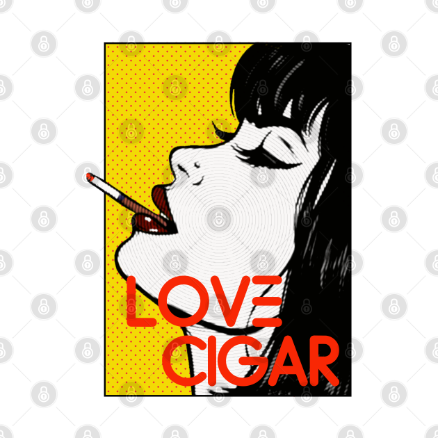 Disover Love cigar - Cigarette - T-Shirt