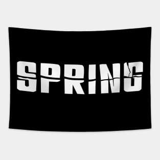 Spring - The first word of springbreak Tapestry