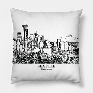 Seattle - Washington Pillow