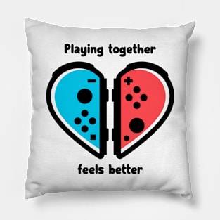 Playing together Pillow