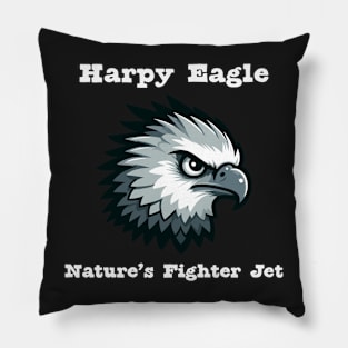 Harpy Eagle Bird of Prey Pillow