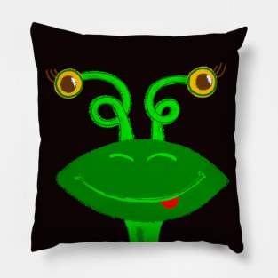 Funny Frog Pillow