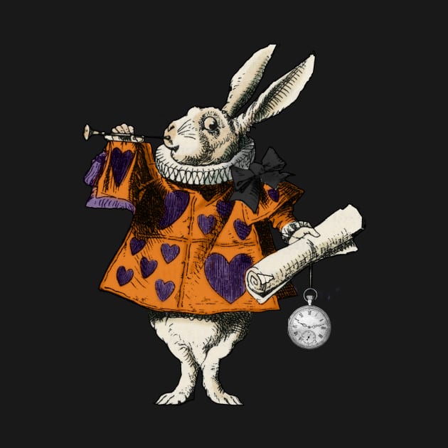 Halloween White Rabbit Alice In Wonderland by Pixelchicken