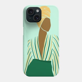 Monstera woman 3 Phone Case