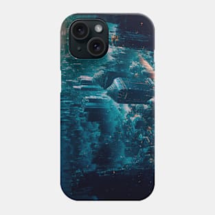 Blue City Phone Case