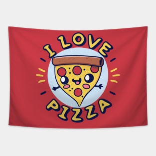 Love Pizza! Pizza Lover Tapestry