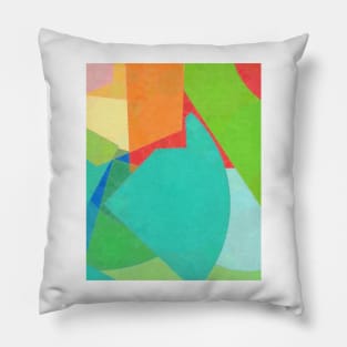 Colorful Shapes Pillow