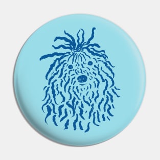 Puli (Sky Blue and Blue) Pin