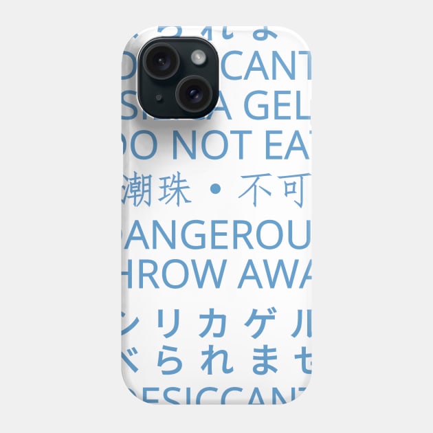 Desiccant Silica Gel Variation Phone Case by felixbunny