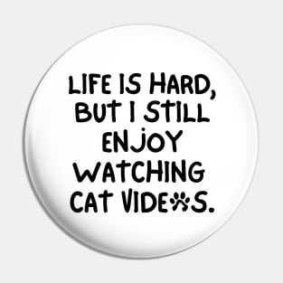 Cat videos are the best. Pin