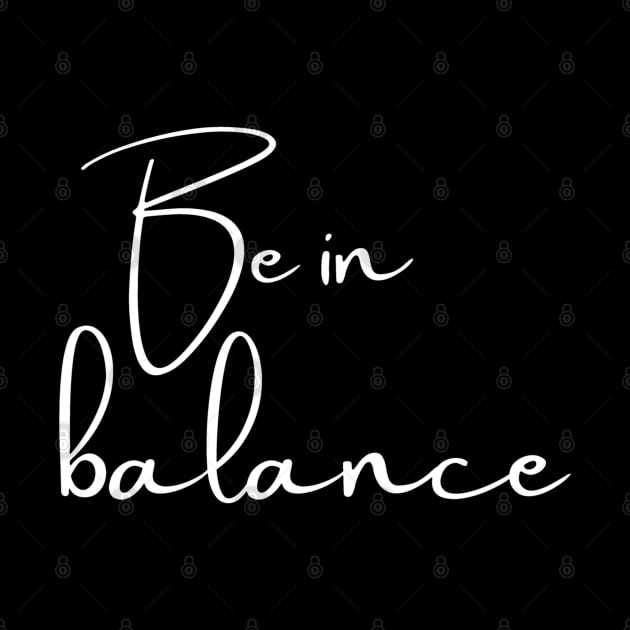 Be In Balance by Peaceful Space AS