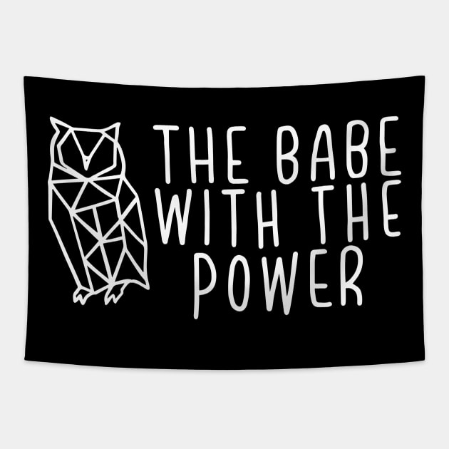 the babe with the power Tapestry by saoirse casey