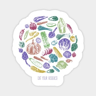 Healthy Veggies Magnet