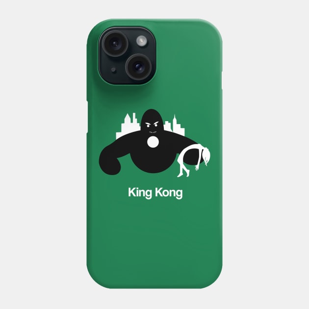 King Kong Movie Minimal Fan Art 1933 Phone Case by Rozbud