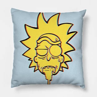 psychedelik cartoon Pillow