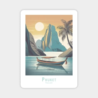 Serene Phuket Sunset Thailand Magnet