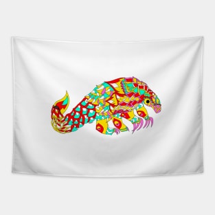 scaly anteater ecopop the armored armadillo Tapestry