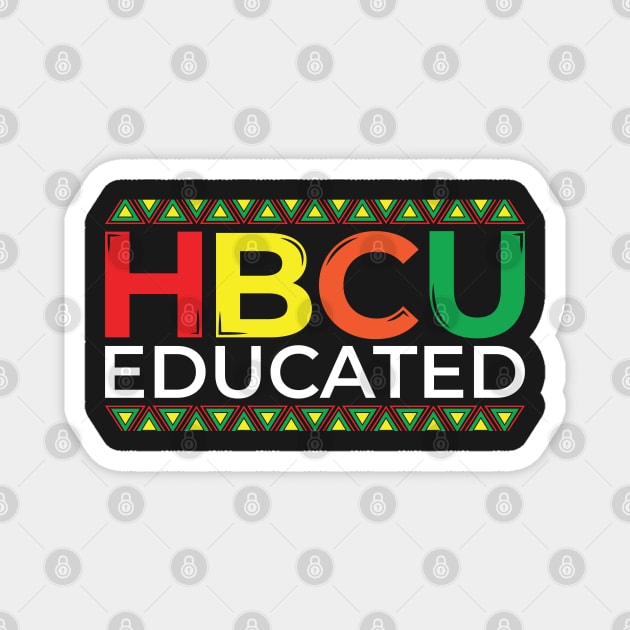 HBCU Educated Classroom Magnet by mebcreations