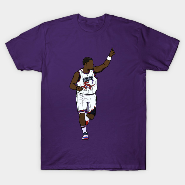 toronto raptors t shirt purple